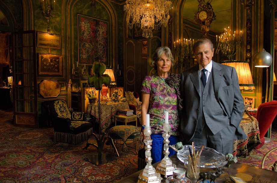 Condes Hubert e Isabelle Dornaro Paris Abril 2009 / Revista Caras Brasil