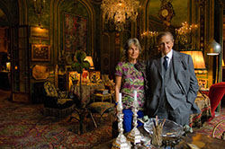 Condes Hubert e Isabelle Dornaro Paris Abril 2009 / Revista Caras Brasil