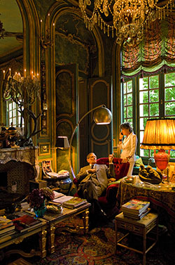 Condes Hubert e Isabelle Dornaro Paris Abril 2009 / Revista Caras Brasil
