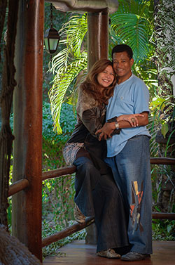 Claudine Mello Jair Rodrigues Granja Viana Junho 2006 / Revista Caras
