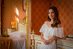 Marina Moschen Castelo de Bussaco Portugal Outubro 2017 / Revista Caras 