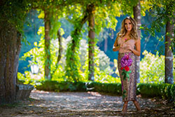 Carla Diaz Castelo de Bussaco Portugal Outubro 2017 / Revista Caras