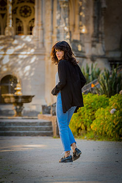 Carla Salle Castelo Bussaco Portugal Outubro 2017 / Revista Caras