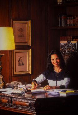 Lu Alckmin Palacio dos Bandeirantes julho de 2001