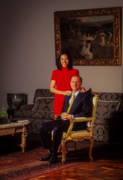 Lu Alckmin Palacio dos Bandeirantes julho de 2001